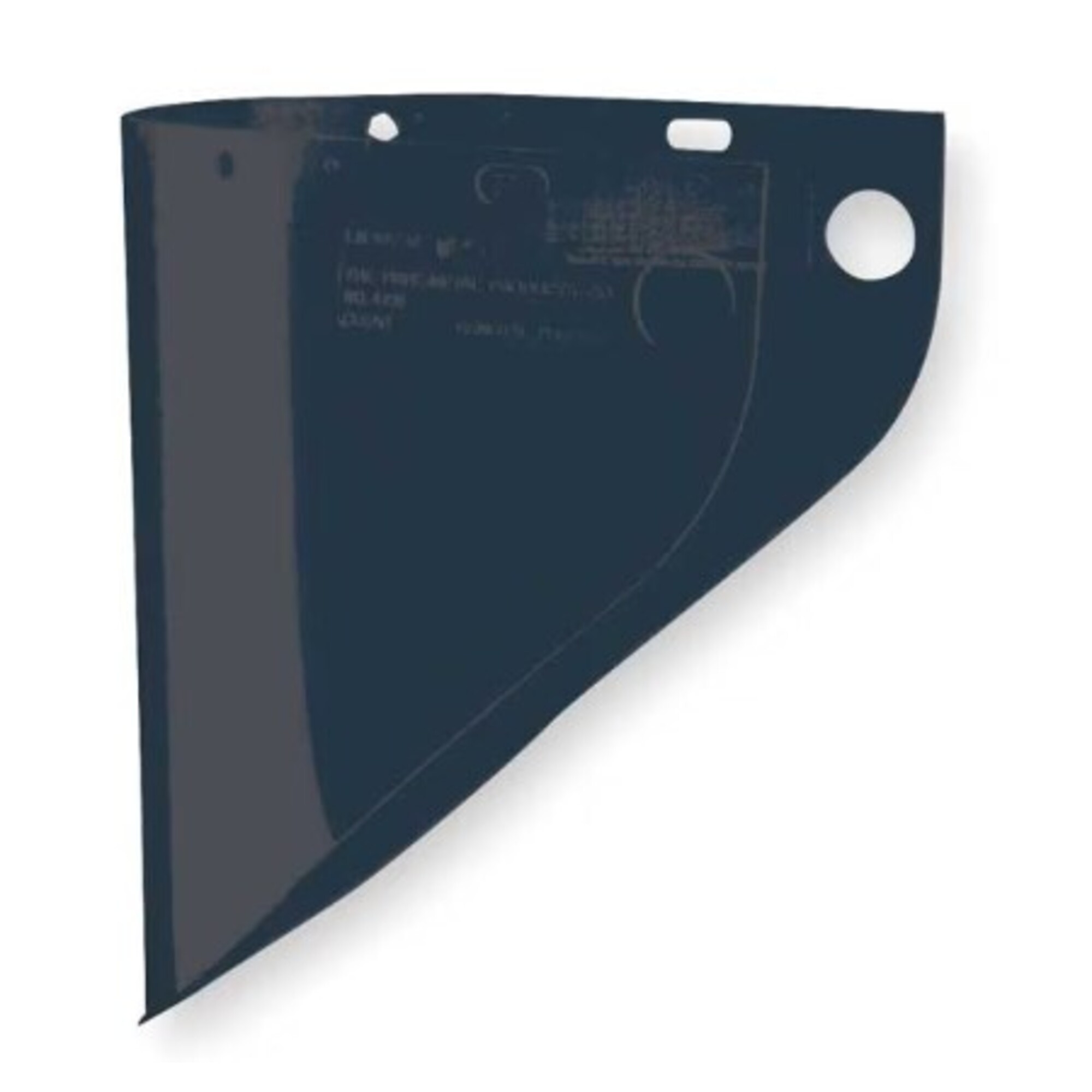 Honeywell Fibre-Metal, Faceshield Window Extended View IR/UV Shade 5 Product Type Window, Visor Coating None, Visor Material Polycarbonate, Model# FIB4199IRUV5